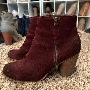 BP booties, genuine leather upper